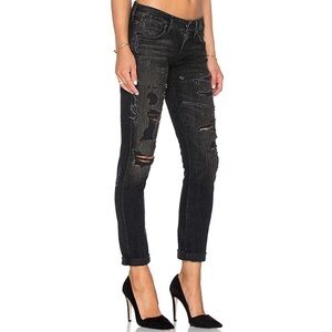 Agolde Chloe Low Rise Distressed Jeans Liverpool Size 30